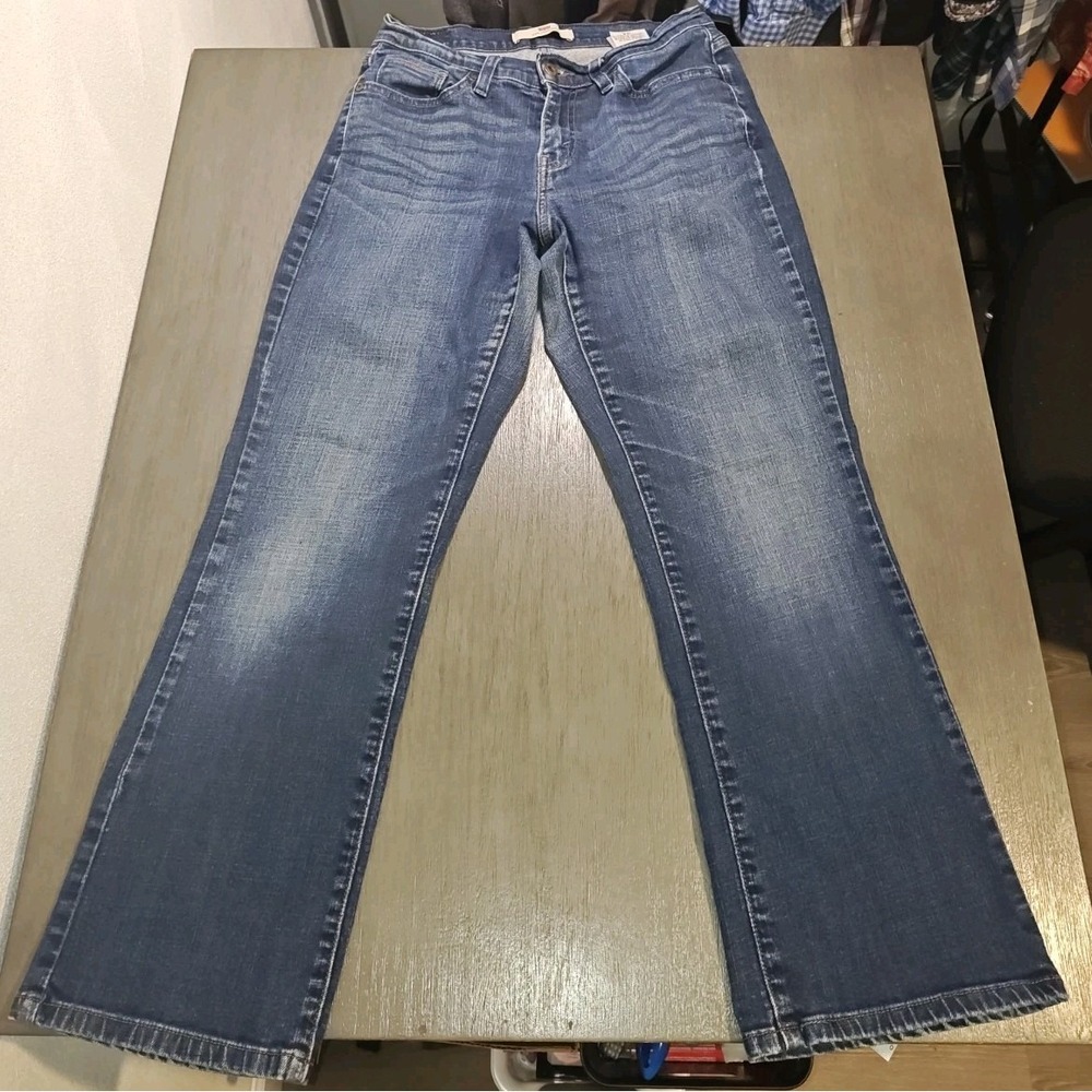 Levi's 529 Curvy Bootcut Jeans Women's Size 10 Medium Wash Stretch Denim